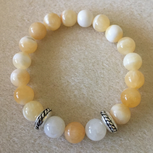 Yellow Calcite Bracelet 10mm Bead Size by Cosmos MNL  BeautyMnl